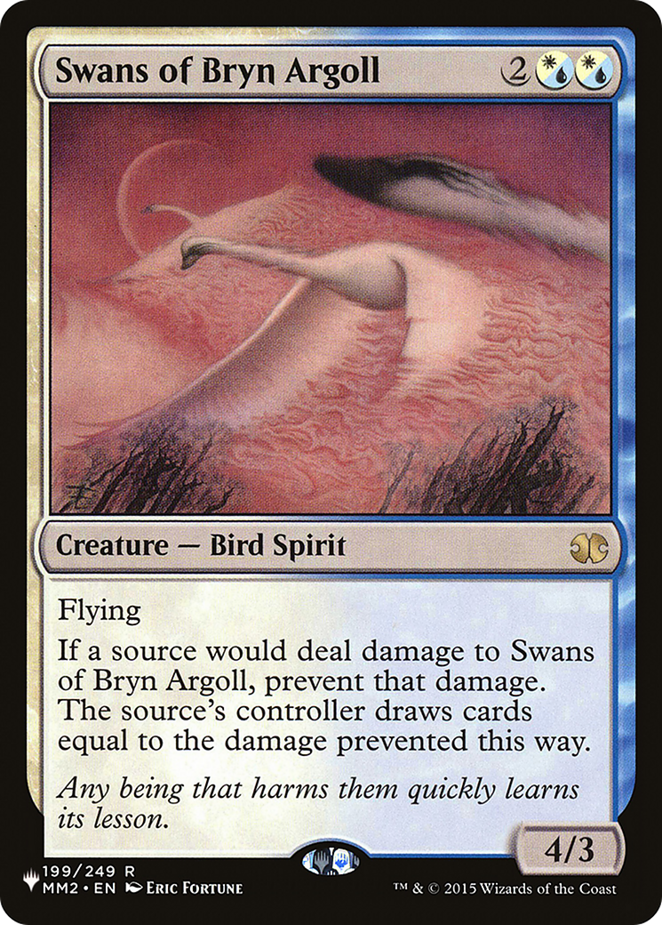 Swans of Bryn Argoll [The List Reprints] | The Time Vault CA