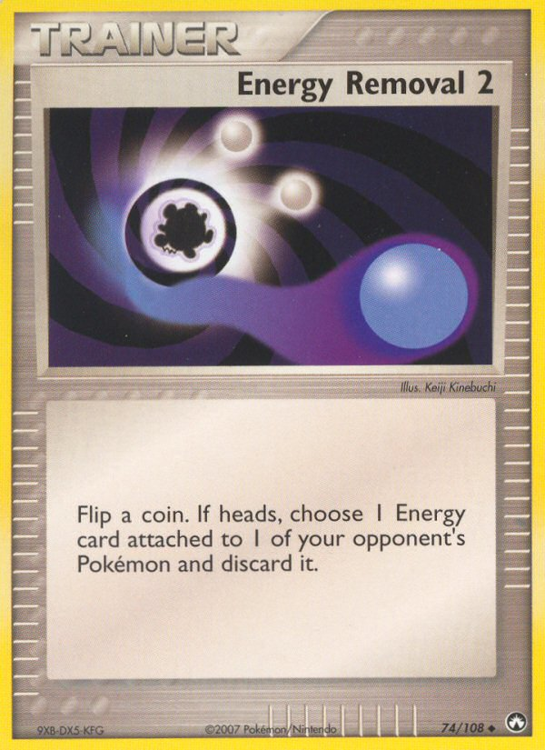 Energy Removal 2 (74/108) [EX: Power Keepers] | The Time Vault CA