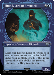 Elrond, Lord of Rivendell (Showcase) (Surge Foil) [The Lord of the Rings: Tales of Middle-Earth] | The Time Vault CA