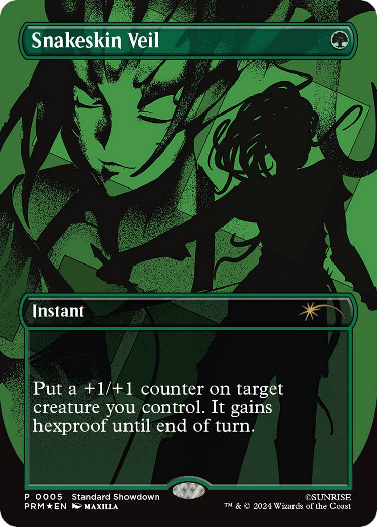 Snakeskin Veil [Standard Showdown Promos] | The Time Vault CA