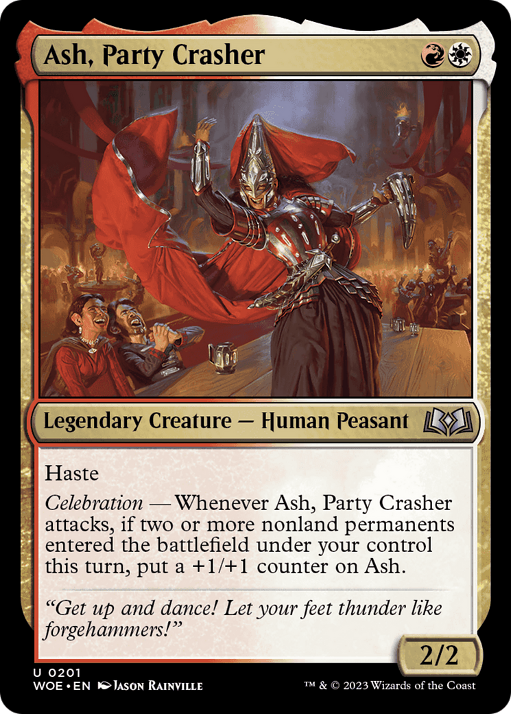 Ash, Party Crasher [Wilds of Eldraine] | The Time Vault CA