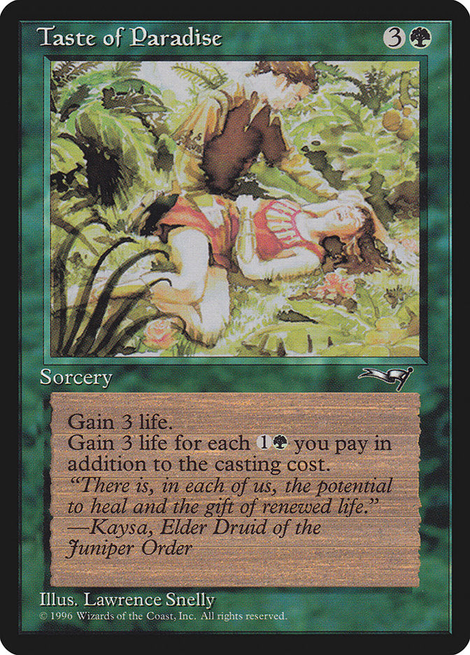 Taste of Paradise (Red Attire) [Alliances] | The Time Vault CA