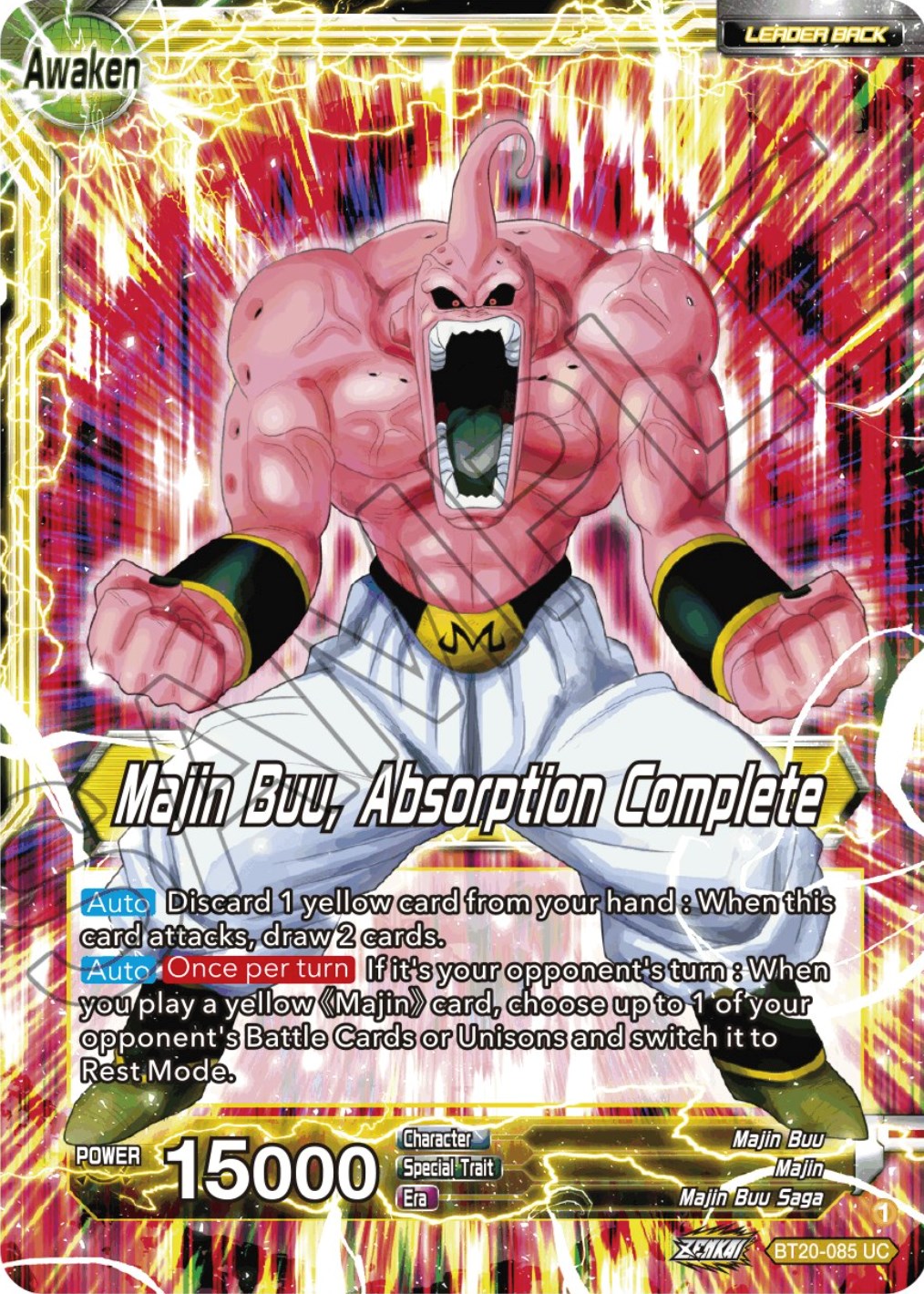 Majin Buu // Majin Buu, Absorption Complete (BT20-085) [Power Absorbed] | The Time Vault CA