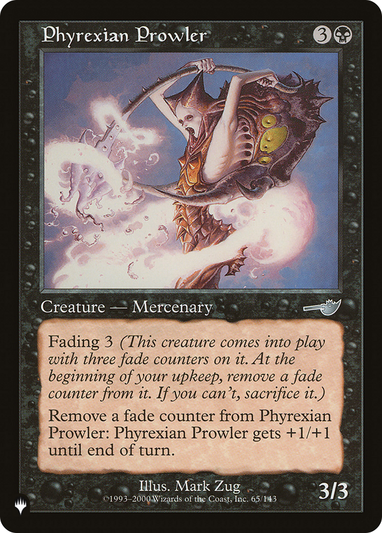 Phyrexian Prowler [The List] | The Time Vault CA