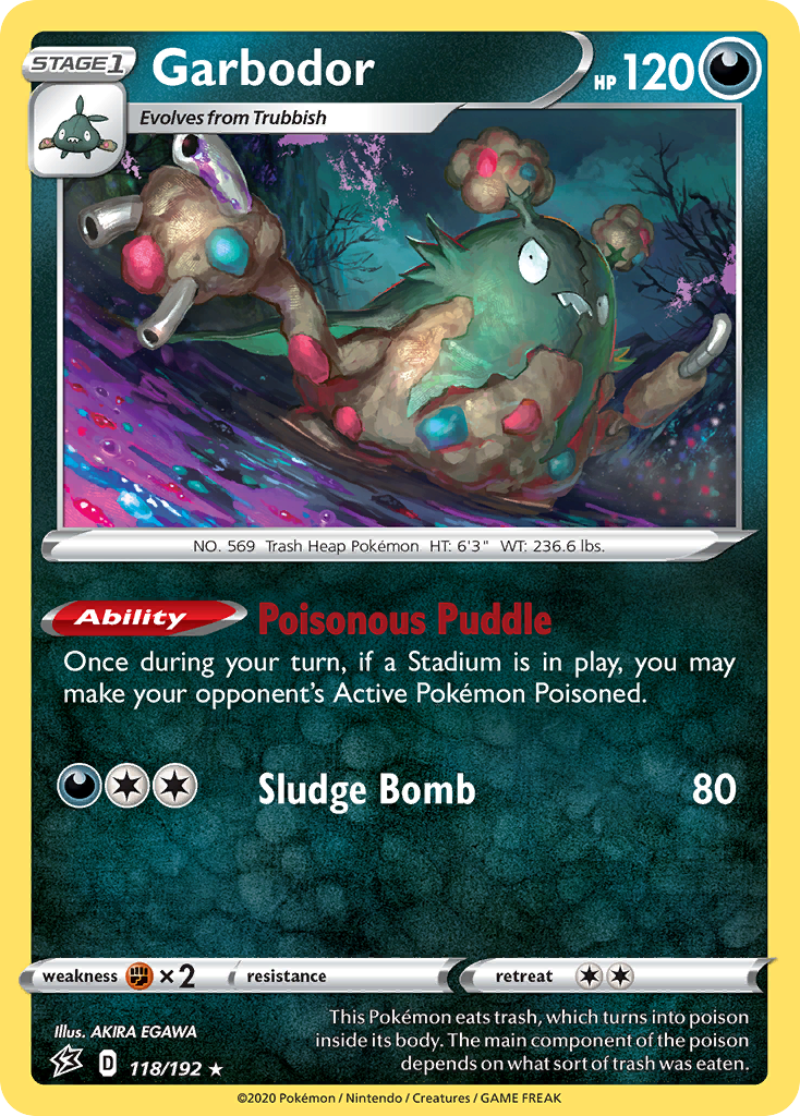 Garbodor (118/192) [Sword & Shield: Rebel Clash] | The Time Vault CA