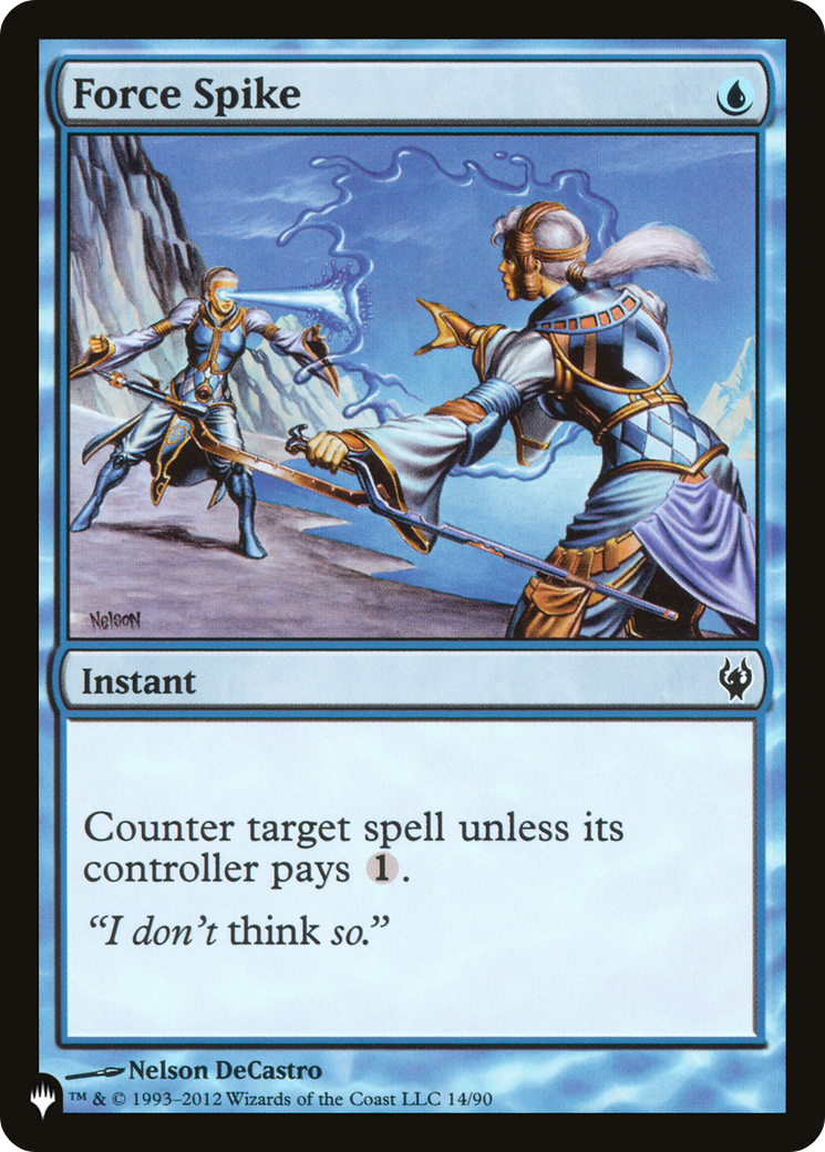 Force Spike [The List] | The Time Vault CA