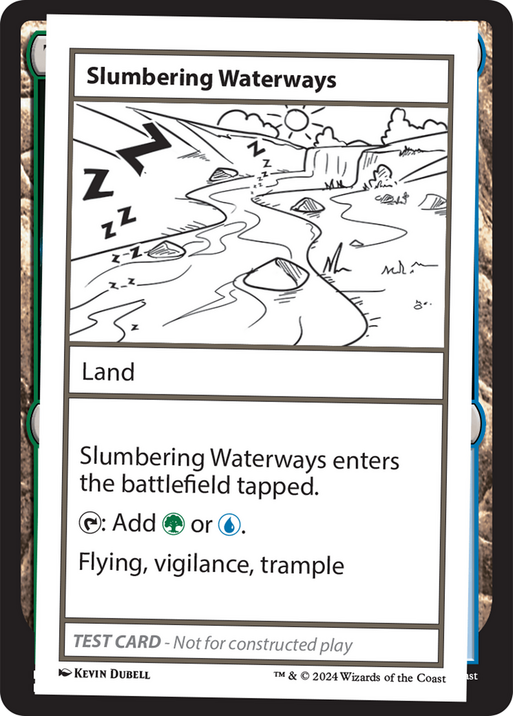 Slumbering Waterways [Mystery Booster 2 Playtest Cards] | The Time Vault CA