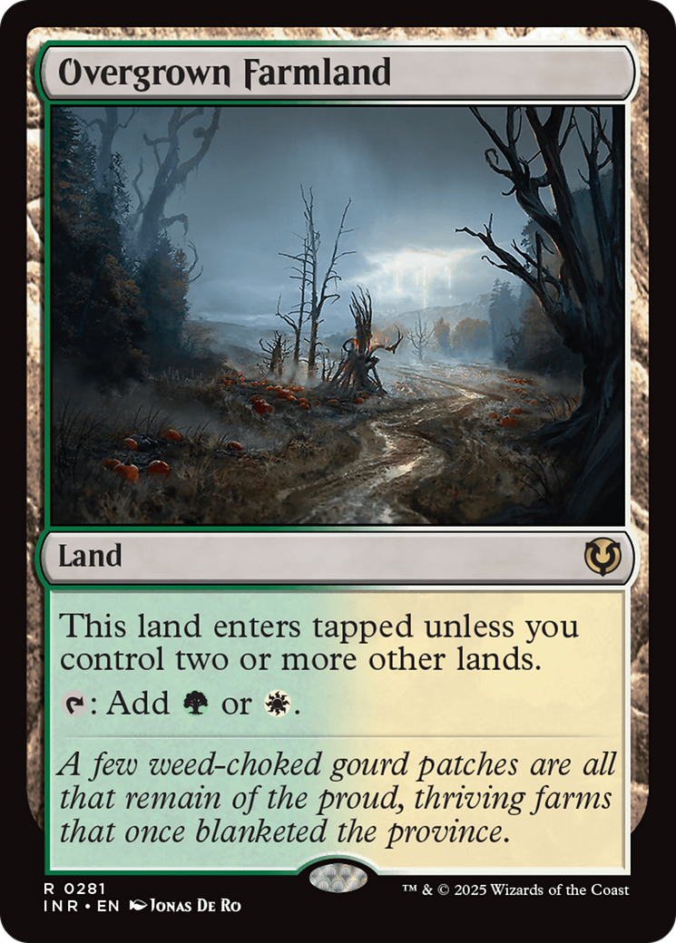 Overgrown Farmland [Innistrad Remastered] | The Time Vault CA