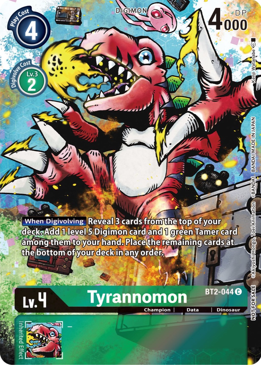 Tyrannomon [BT2-044] (25th Special Memorial Pack) [Release Special Booster Promos] | The Time Vault CA