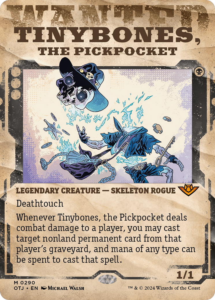 Tinybones, the Pickpocket (Showcase) [Outlaws of Thunder Junction] | The Time Vault CA