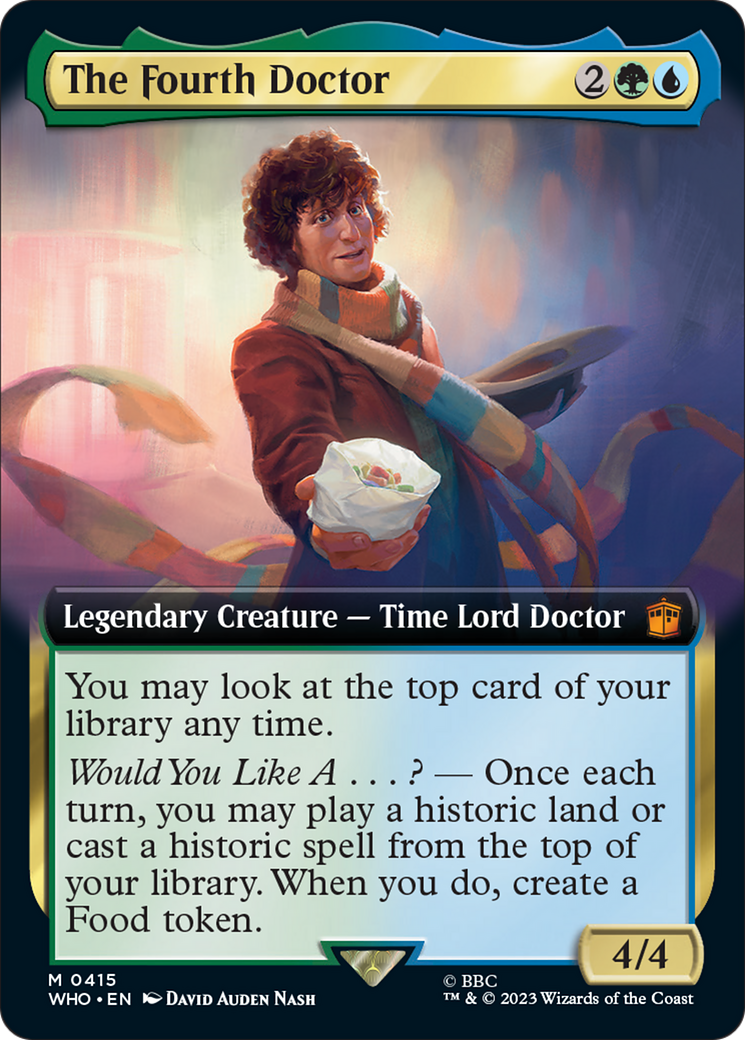 The Fourth Doctor (Extended Art) [Doctor Who] | The Time Vault CA