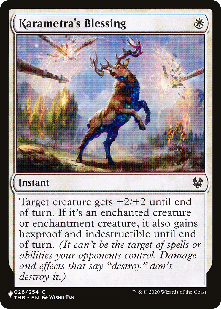Karametra's Blessing [The List] | The Time Vault CA
