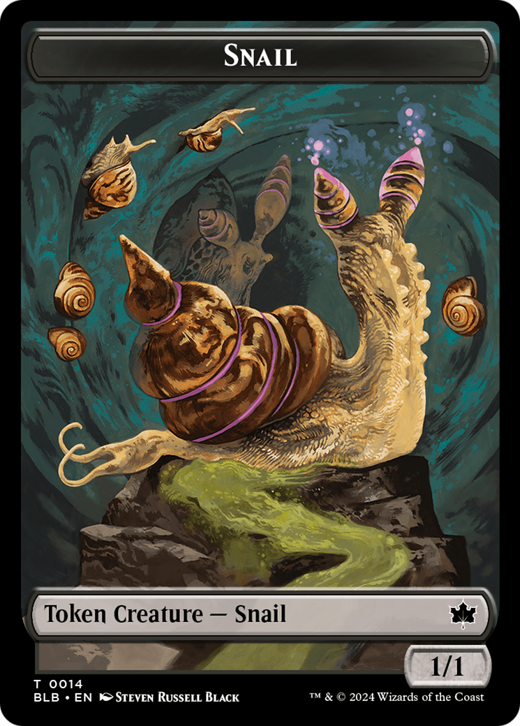 Snail Token [Bloomburrow Tokens] | The Time Vault CA