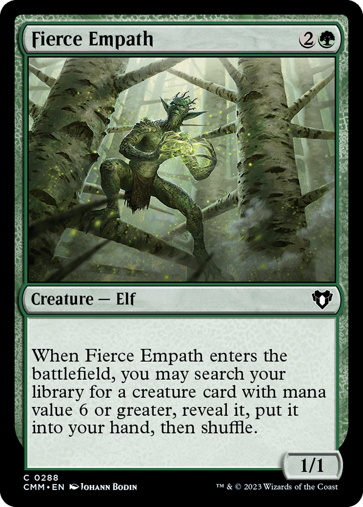 Fierce Empath [Commander Masters] | The Time Vault CA