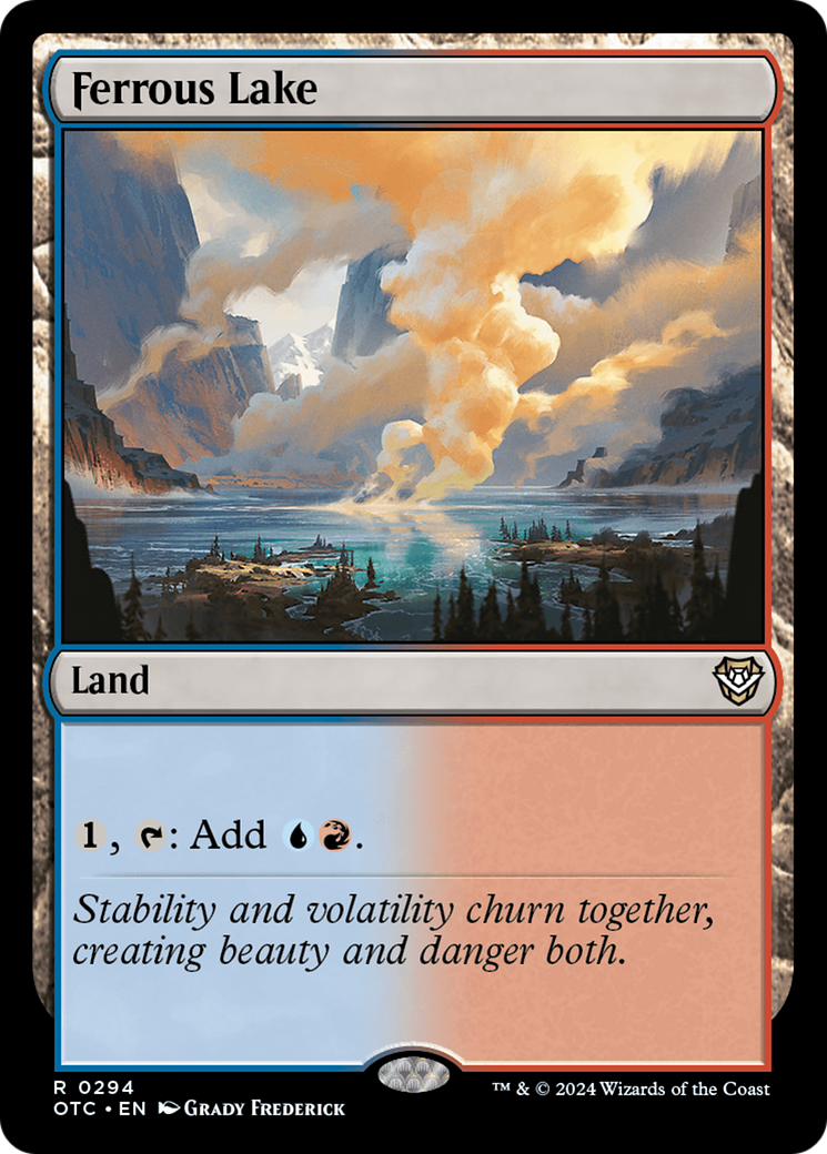 Ferrous Lake [Outlaws of Thunder Junction Commander] | The Time Vault CA