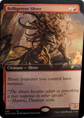 Belligerent Sliver (Extended Art) [Secret Lair Drop Series] | The Time Vault CA