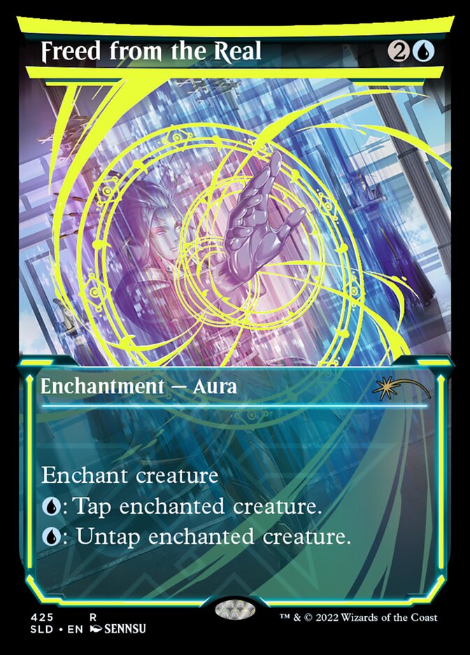Freed from the Real (Neon Ink Yellow) [Secret Lair Drop Series] | The Time Vault CA
