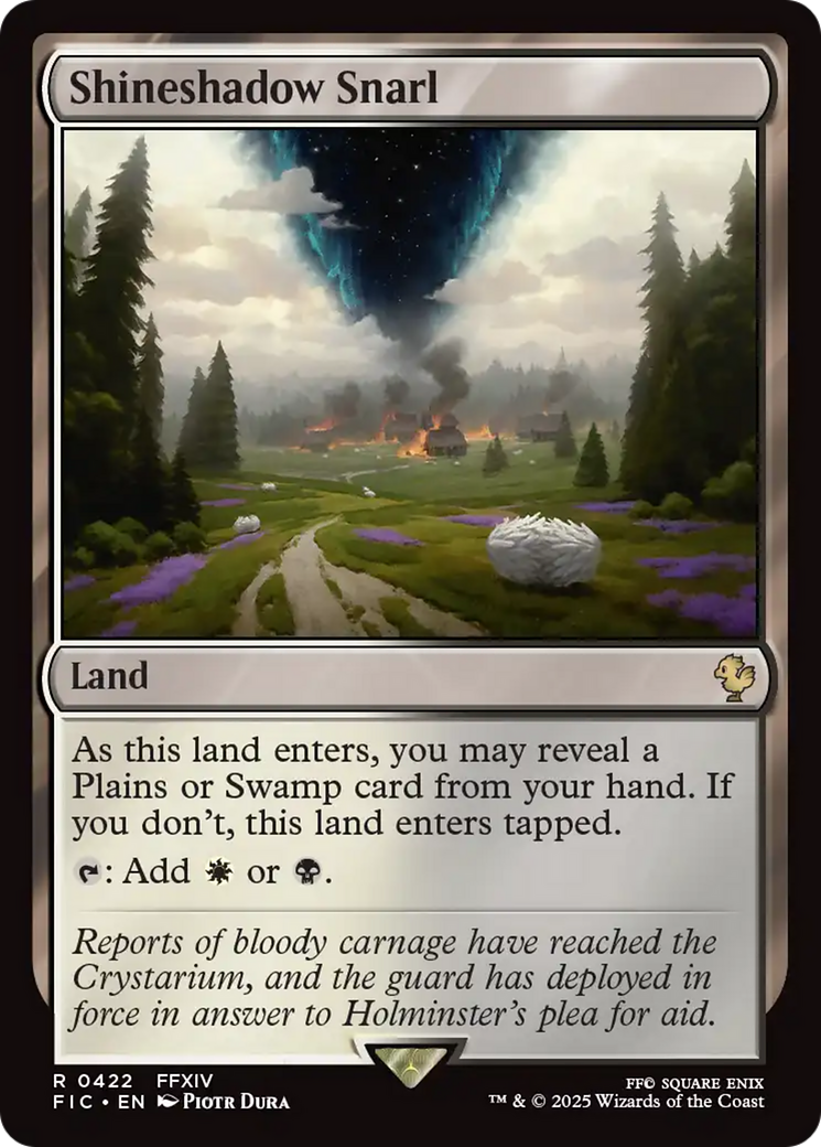 Shineshadow Snarl [FINAL FANTASY Commander] | The Time Vault CA