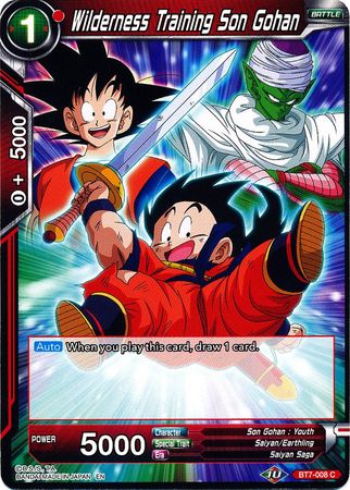 Wilderness Training Son Gohan (BT7-008) [Assault of the Saiyans] | The Time Vault CA