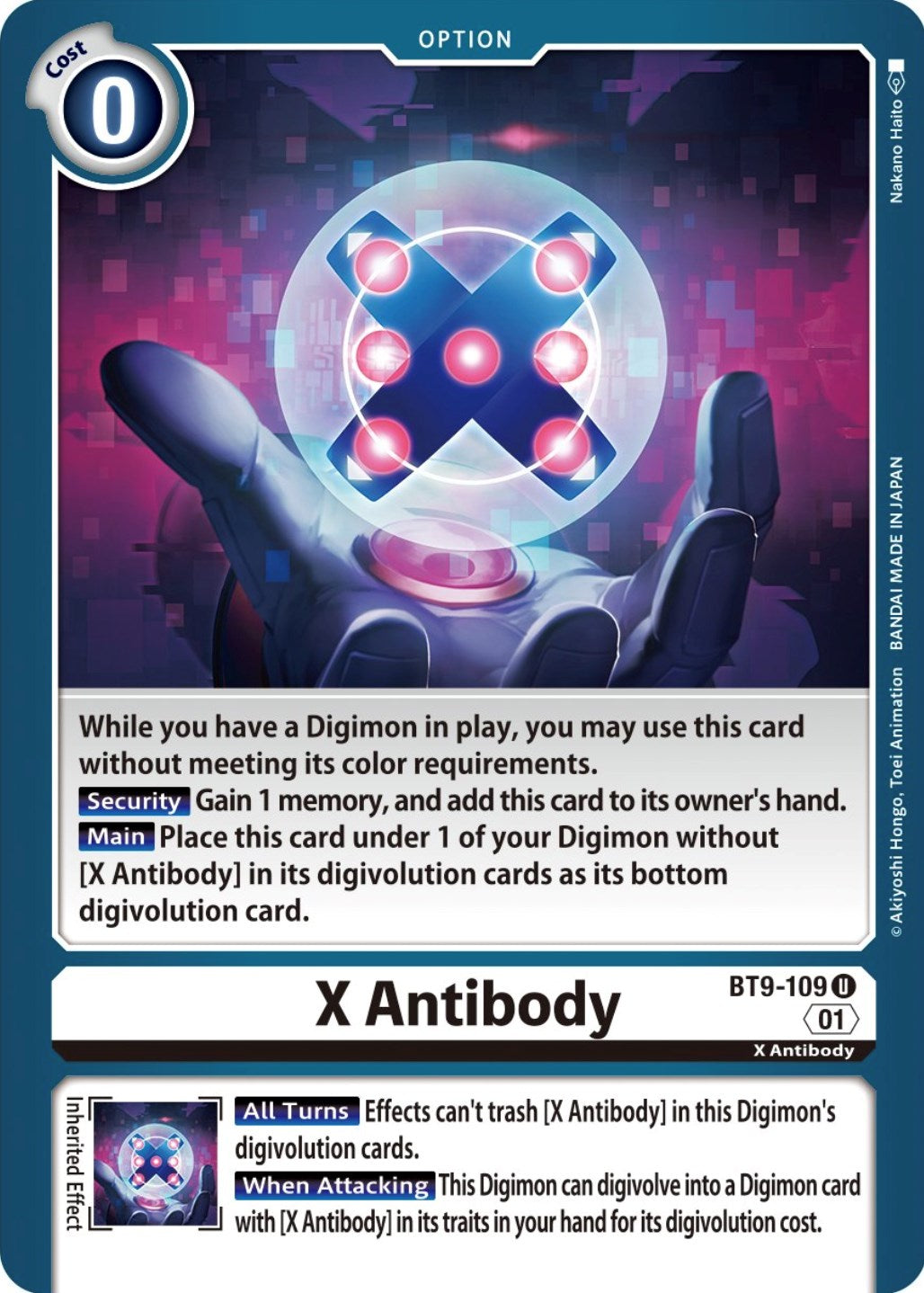 X Antibody [BT9-109] [X Record] | The Time Vault CA