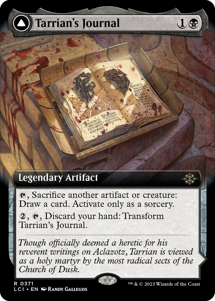 Tarrian's Journal // The Tomb of Aclazotz (Extended Art) [The Lost Caverns of Ixalan] | The Time Vault CA