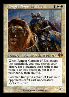 Ranger-Captain of Eos (Retro Foil Etched) [Modern Horizons] | The Time Vault CA