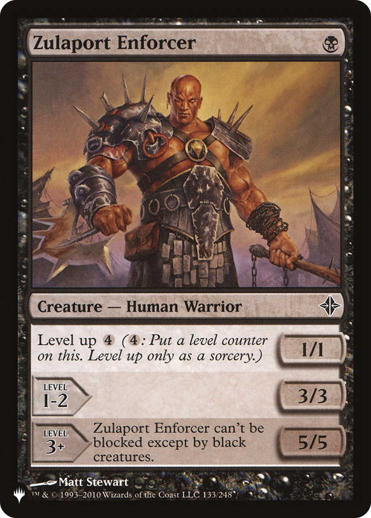 Zulaport Enforcer [The List Reprints] | The Time Vault CA