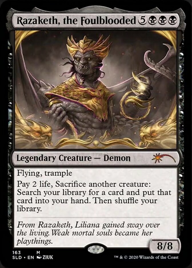Razaketh, the Foulblooded [Secret Lair Drop Series] | The Time Vault CA
