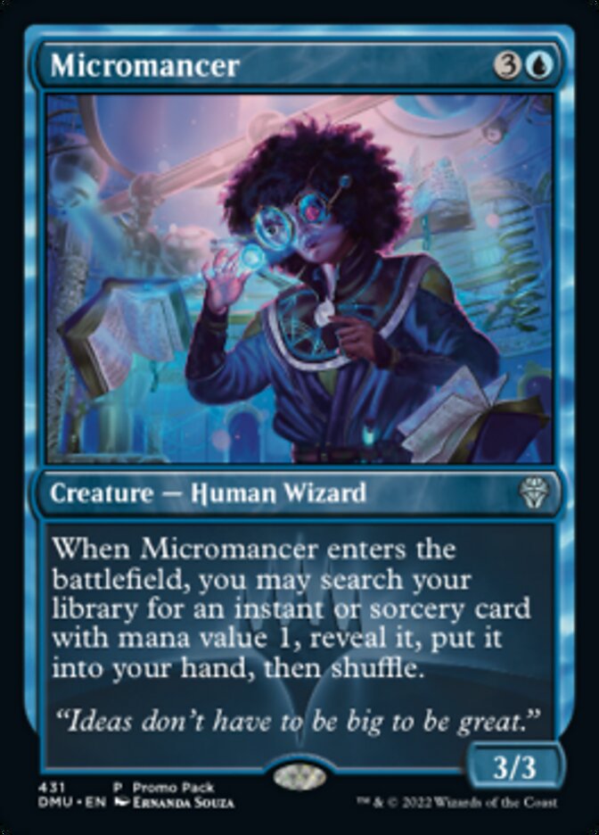 Micromancer (Promo Pack) [Dominaria United Promos] | The Time Vault CA