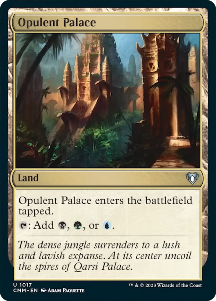 Opulent Palace [Commander Masters] | The Time Vault CA
