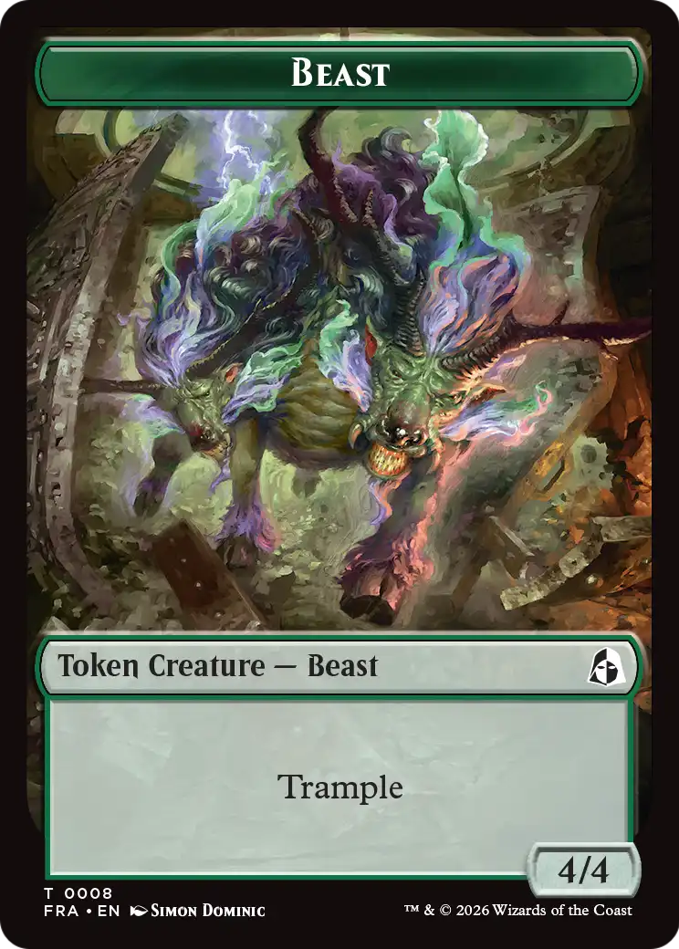Angel (0003) // Beast Double-Sided Token [Reality Fracture Tokens] | The Time Vault CA