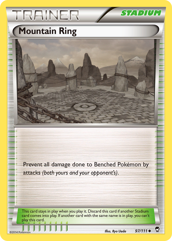 Mountain Ring (97/111) [XY: Furious Fists] | The Time Vault CA