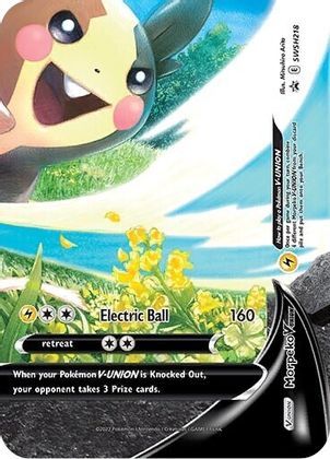 Morpeko V-UNION (SWSH218) [Sword & Shield: Black Star Promos] | The Time Vault CA