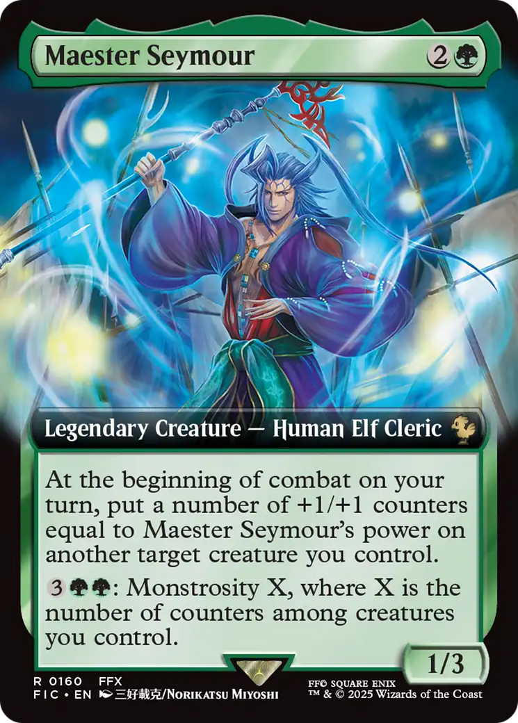 Maester Seymour (Extended Art) [FINAL FANTASY Commander] | The Time Vault CA