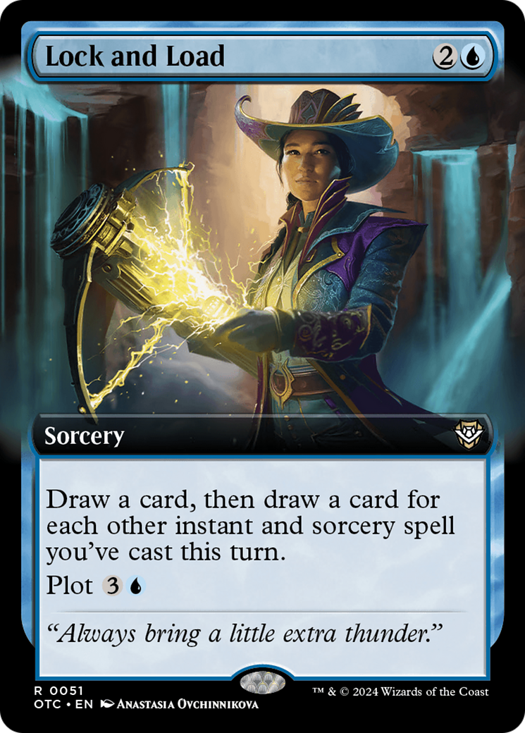 Lock and Load (Extended Art) [Outlaws of Thunder Junction Commander] | The Time Vault CA