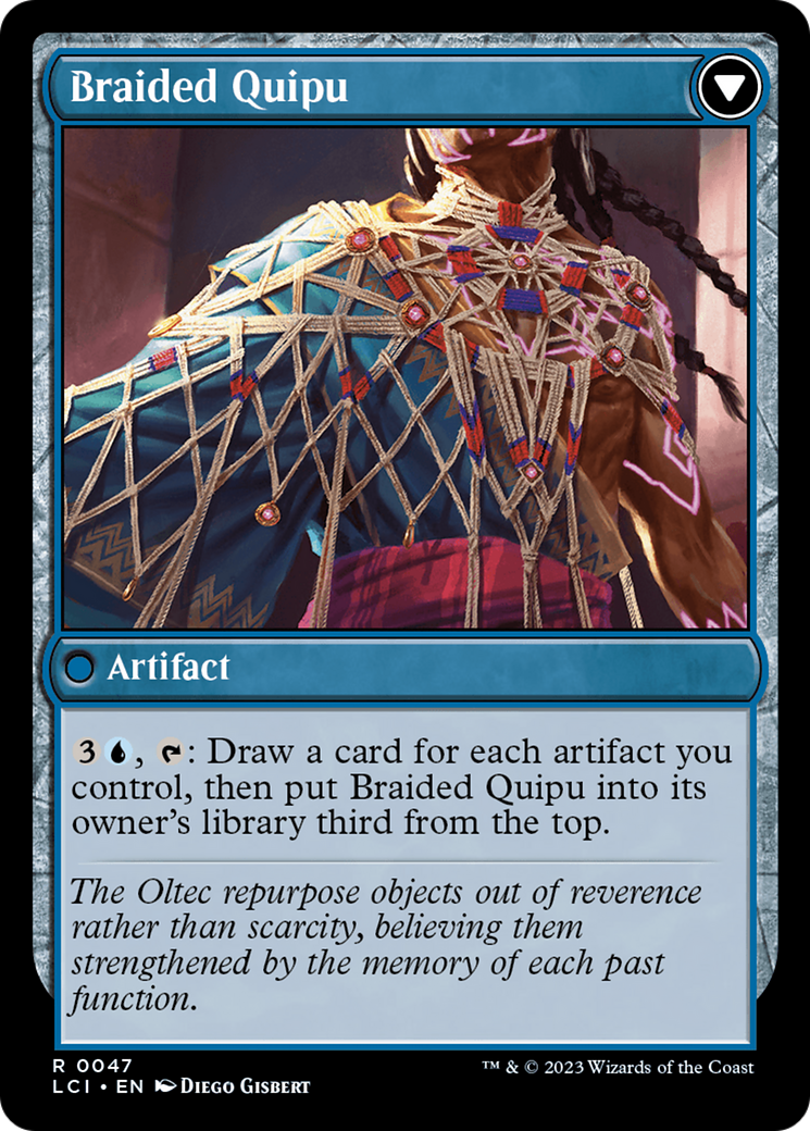 Braided Net // Braided Quipu [The Lost Caverns of Ixalan] | The Time Vault CA