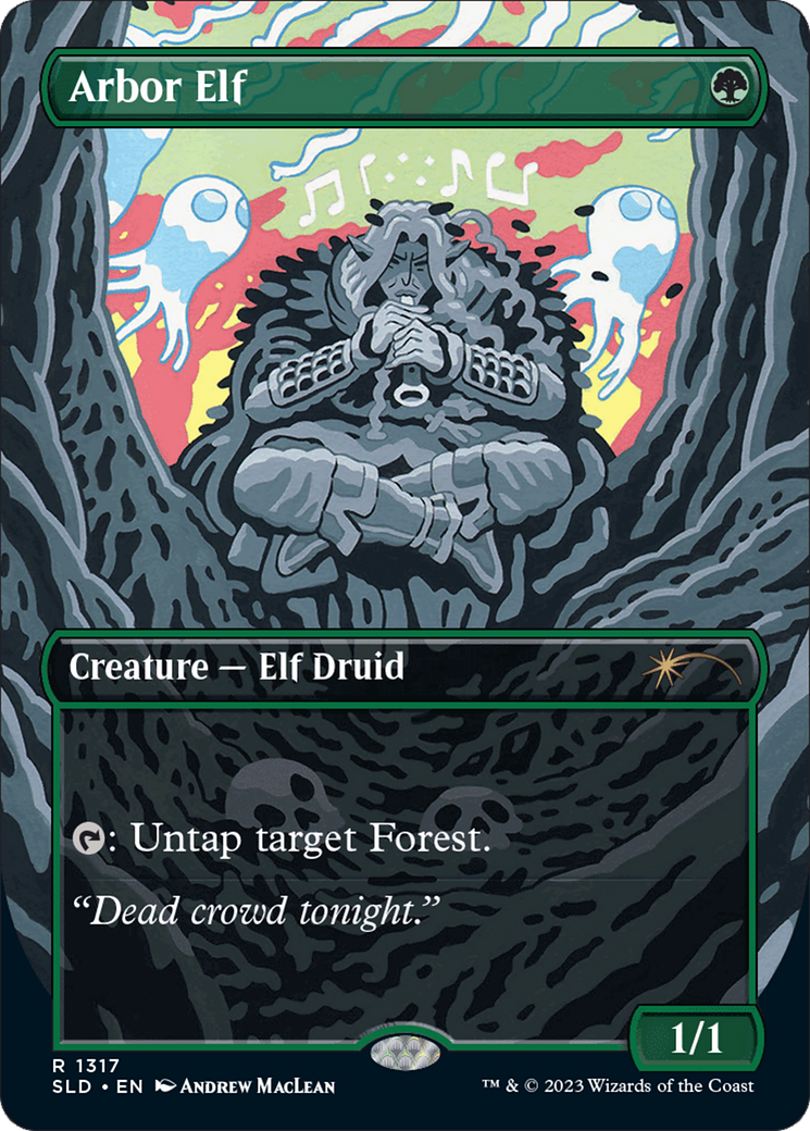 Arbor Elf (Rainbow Foil) [Secret Lair Drop Series] | The Time Vault CA