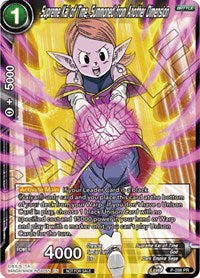 Supreme Kai of Time, Summoned from Another Dimension (Unison Warrior Series Tournament Pack Vol.3) (P-288) [Tournament Promotion Cards] | The Time Vault CA