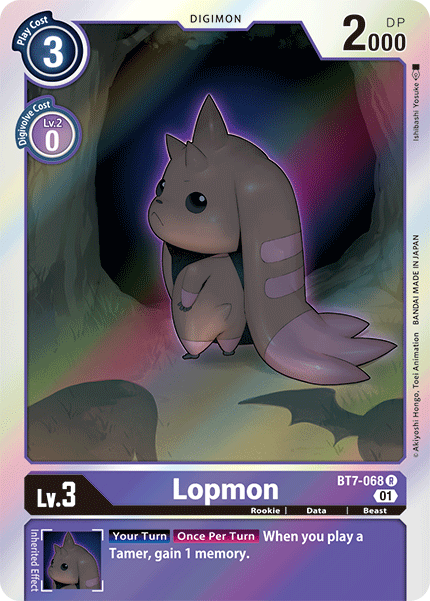 Lopmon [BT7-068] [Next Adventure] | The Time Vault CA