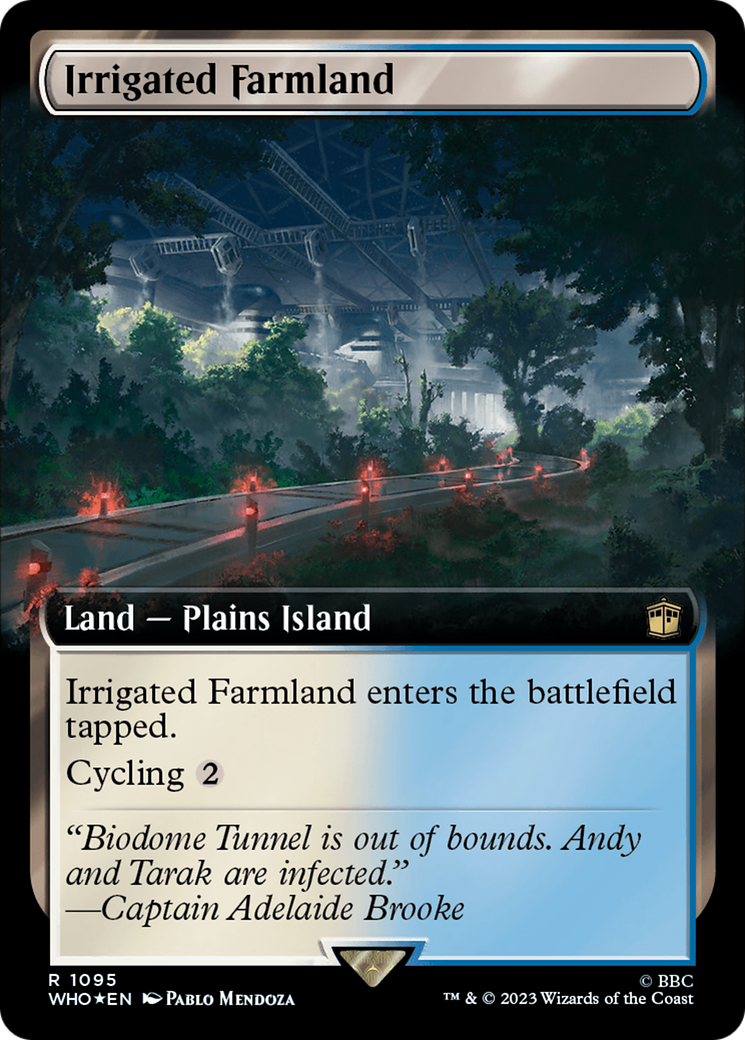 Irrigated Farmland (Extended Art) (Surge Foil) [Doctor Who] | The Time Vault CA