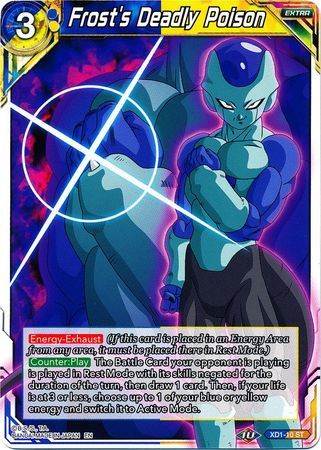 Frost's Deadly Poison (XD1-10) [Assault of the Saiyans] | The Time Vault CA