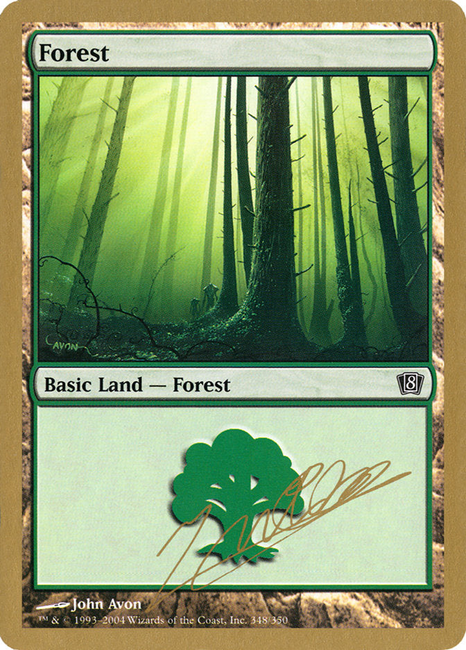 Forest (jn348) (Julien Nuijten) [World Championship Decks 2004] | The Time Vault CA