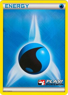 Water Energy (2011 Play Pokemon Promo) [League & Championship Cards] | The Time Vault CA