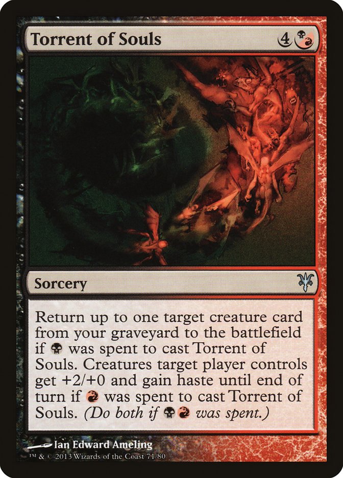 Torrent of Souls [Duel Decks: Sorin vs. Tibalt] | The Time Vault CA