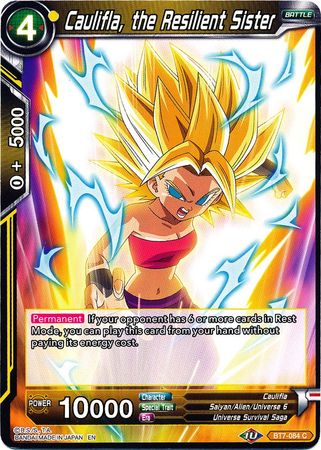 Caulifla, the Resilient Sister (BT7-084) [Assault of the Saiyans] | The Time Vault CA