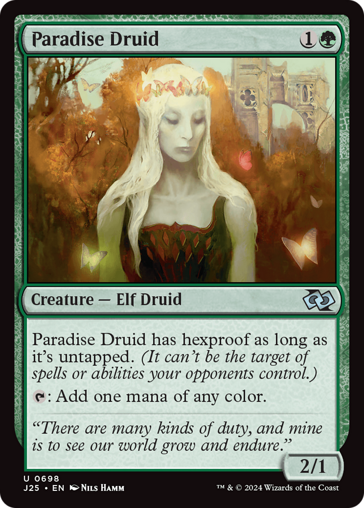 Paradise Druid [Foundations Jumpstart] | The Time Vault CA