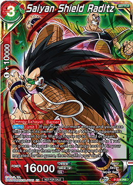 Saiyan Shield Raditz (P-326) [Tournament Promotion Cards] | The Time Vault CA