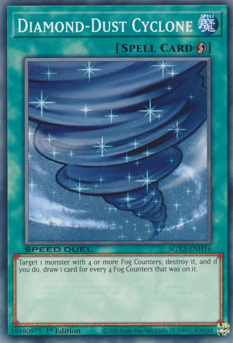 Diamond-Dust Cyclone [SGX3-ENH16] Common | The Time Vault CA