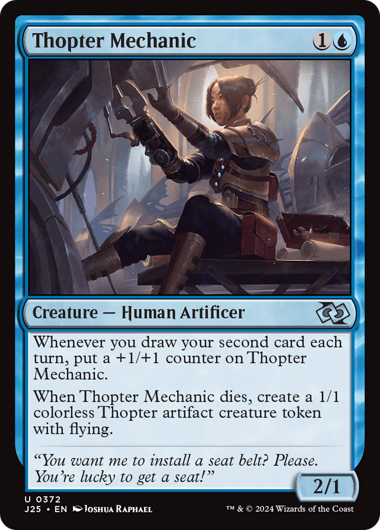 Thopter Mechanic [Foundations Jumpstart] | The Time Vault CA