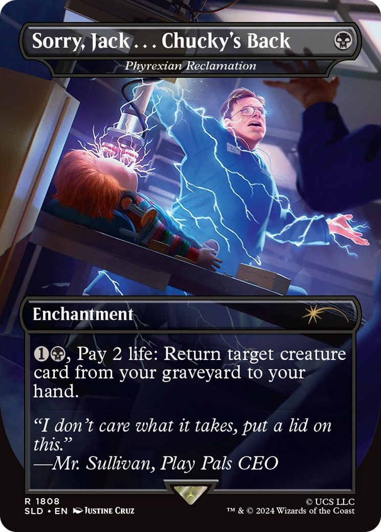 Sorry, Jack . . . Chucky's Back - Phyrexian Reclamation [Secret Lair Drop Series] | The Time Vault CA